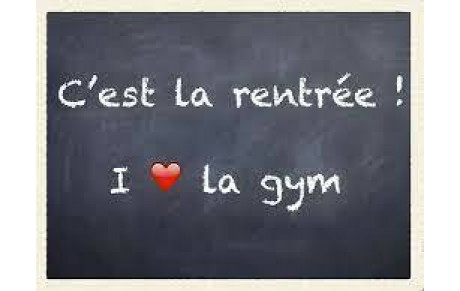 LA RENTREE !